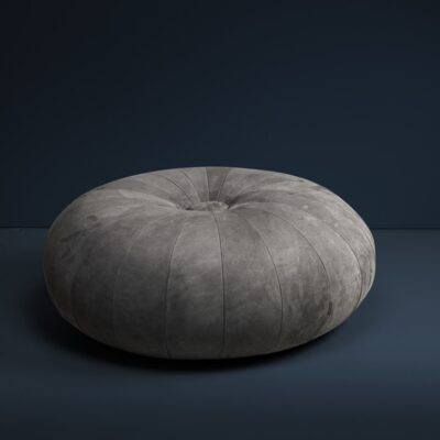 Furninova Torus Footstools in Fabric or Leather-0