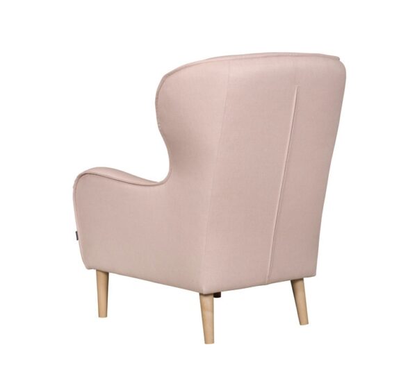 Furninova Ellen Armchair Longue Chair in Fabric or Leather-72927