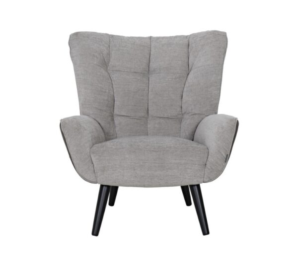 Furninova Jolyn Armchair Longue Chair in Fabric or Leather -72896