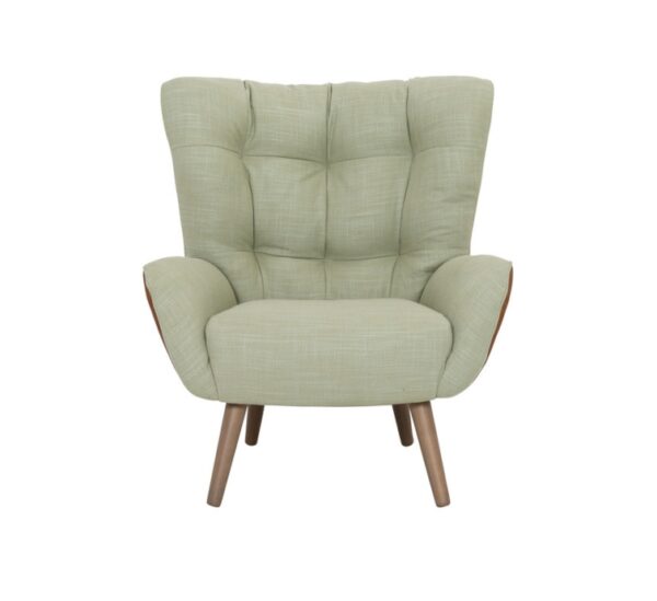 Furninova Jolyn Armchair Longue Chair in Fabric or Leather -72898