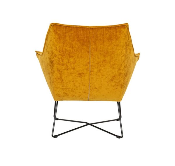 Furninova Egon Armchair Longue Chair in Fabric or Leather-72774