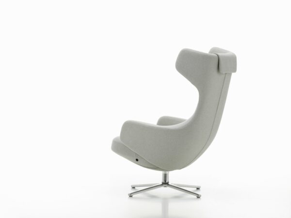 Vitra Grand Repos Armchair Lounge Chair in Leather or Fabric Optional Ottoman or Panchina