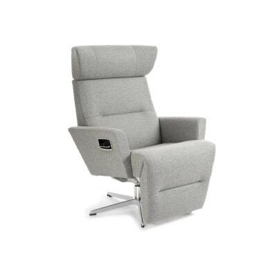 Conform Beyoung With Footrest Armchair Lounge Chair Swivel Base in Fabric or Leather-73926