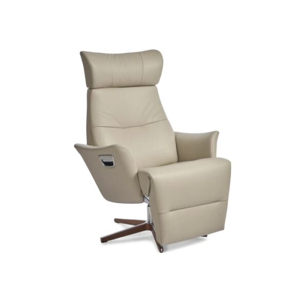 Conform Beyoung With Footrest Armchair Lounge Chair Swivel Base in Fabric or Leather-73927