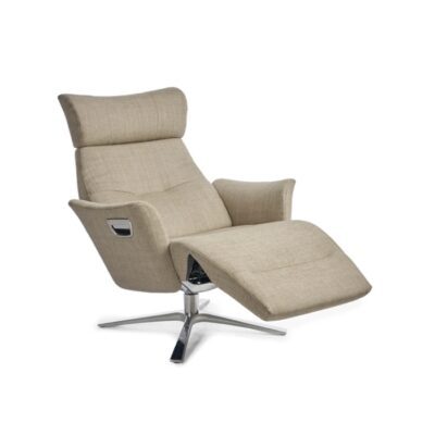 Conform Beyoung With Footrest Armchair Lounge Chair Swivel Base in Fabric or Leather-73928