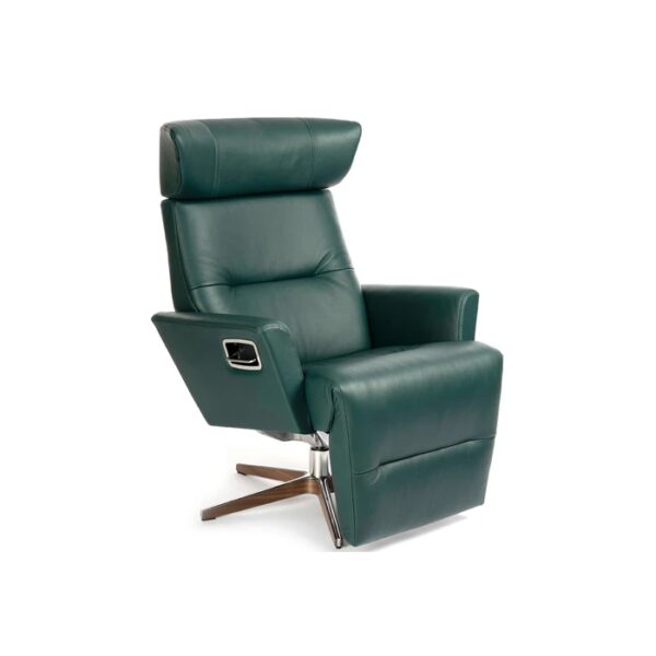 Conform Beyoung With Footrest Armchair Lounge Chair Swivel Base in Fabric or Leather-73929