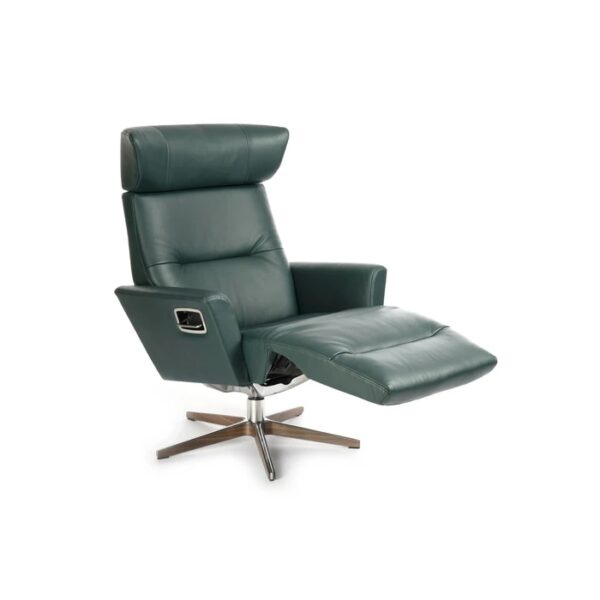 Conform Beyoung With Footrest Armchair Lounge Chair Swivel Base in Fabric or Leather-73930