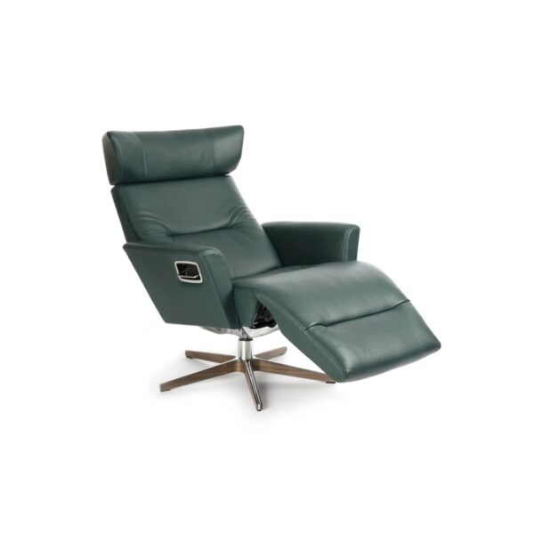 Conform Beyoung With Footrest Armchair Lounge Chair Swivel Base in Fabric or Leather-73931