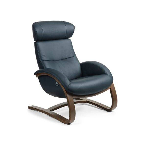 Conform Flow Armchair Lounge Chair Swivel Base in Fabric or Leather-73957