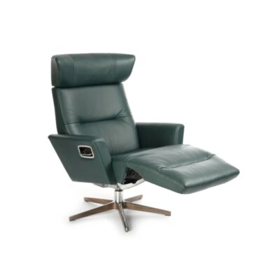 Conform Relieve With Footrest Armchair Lounge Chair Swivel Base in Fabric or Leather-74177