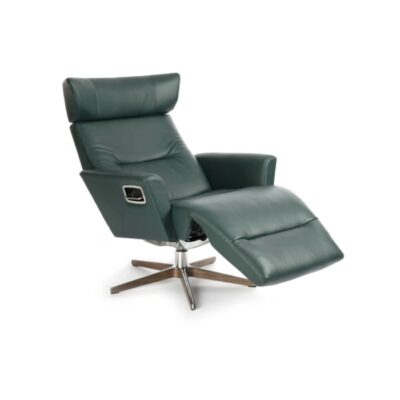 Conform Relieve With Footrest Armchair Lounge Chair Swivel Base in Fabric or Leather-74179