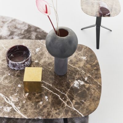 Montis Dante Coffee Occasional Table in Marble or Granite