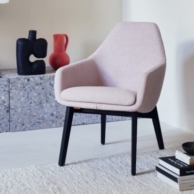 Montis Vico Lazy Lounge Chair Armchair in Fabric or Leather