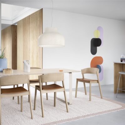 Muuto Cover Side Chair Dining Upholstered or Non-Upholstered & Stackable