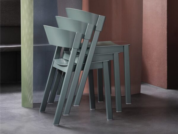 Muuto Cover Side Chair Dining Upholstered or Non-Upholstered & Stackable