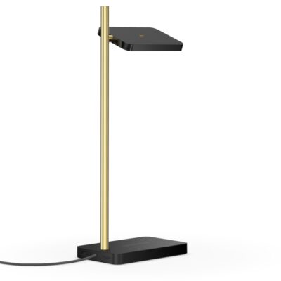 Pablo Design Talia Table Lamp Black with Brass Post