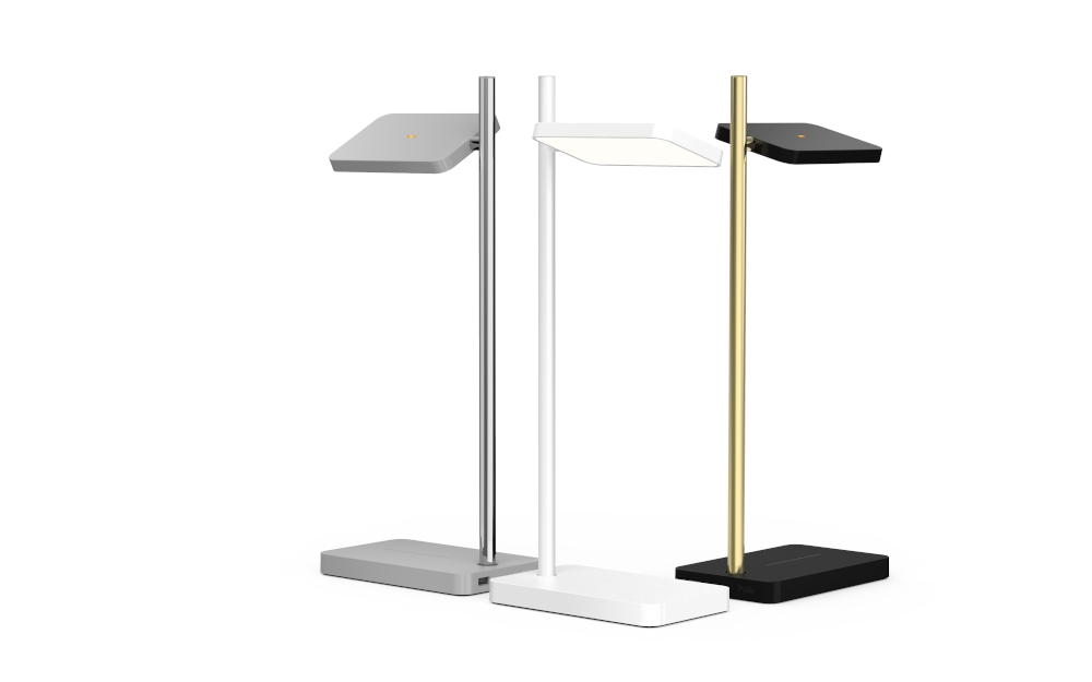 Pablo Design Talia Table Lamp Black with Brass Post