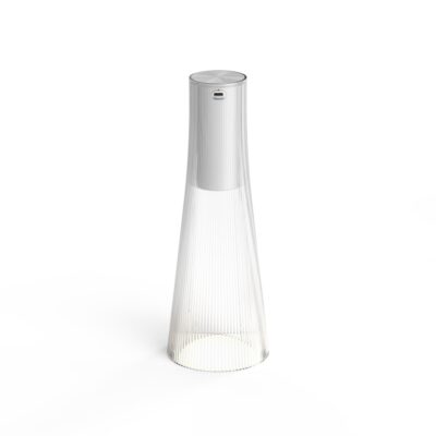 Pablo Design Candel Portable LED Silver Body Clear Diffuser USB Charging