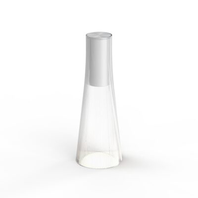 Pablo Design Candel Portable LED Silver Body Clear Diffuser USB Charging