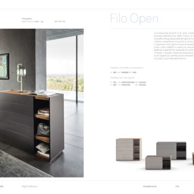 Sangiacomo Filo Cabinet Range, Drawer Chest