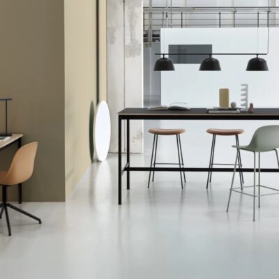 Mutto Base High Breakfast Dining Table without Castors