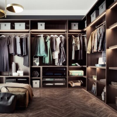 Pianca Sipario Walk-in Wardrobe