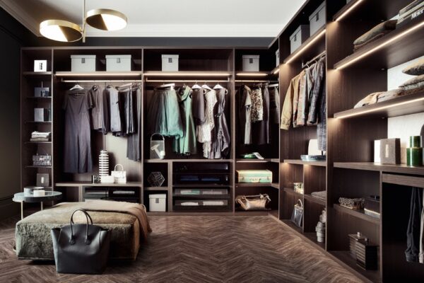 Pianca Sipario Walk-in Wardrobe