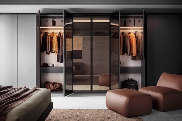 Pianca Vitrum Hinged & Sliding Wardrobe