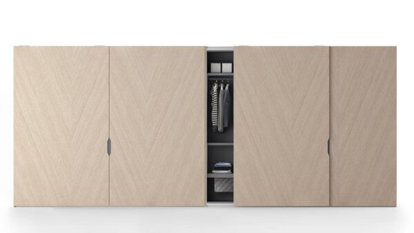 Presotto Tau Hinged Door Wardrobe