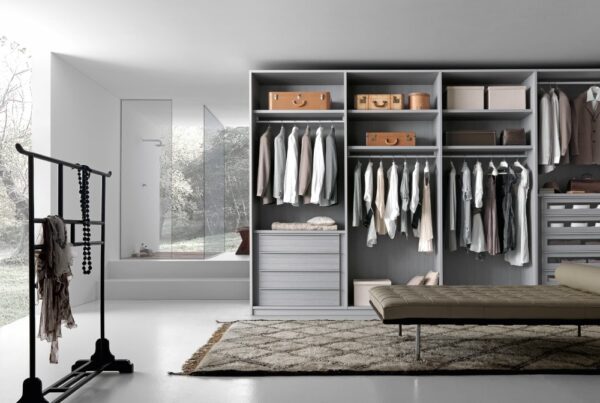 Presotto Tecnopolis Free Walk-in Open Wardrobe