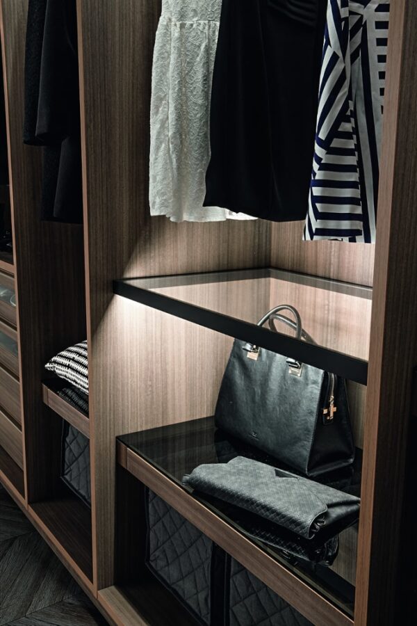 Presotto Tecnopolis Free Walk-in Open Wardrobe