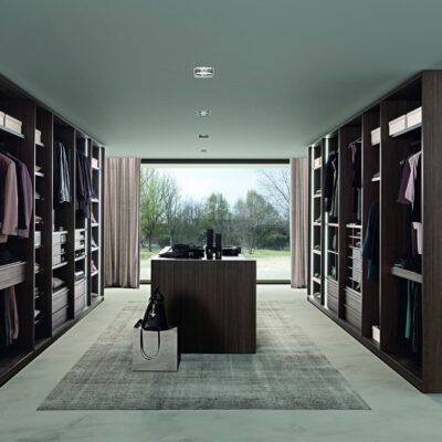 Presotto Tecnopolis Free Walk-in Open Wardrobe