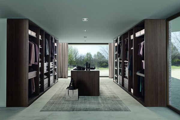 Presotto Tecnopolis Free Walk-in Open Wardrobe