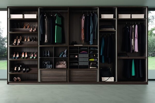 Presotto Tecnopolis Free Walk-in Open Wardrobe