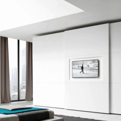 Presotto Tris you TV Sliding Door Wardrobe