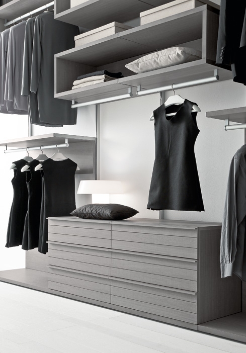 Presotto Varius Free Walk-in Open Wardrobe