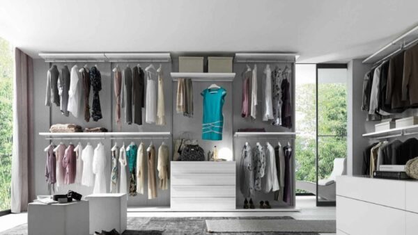 Presotto Varius Free Walk-in Open Wardrobe