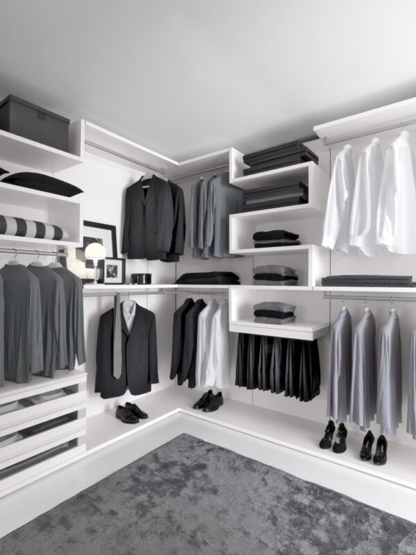 Presotto Varius Walk-in Open Wardrobe