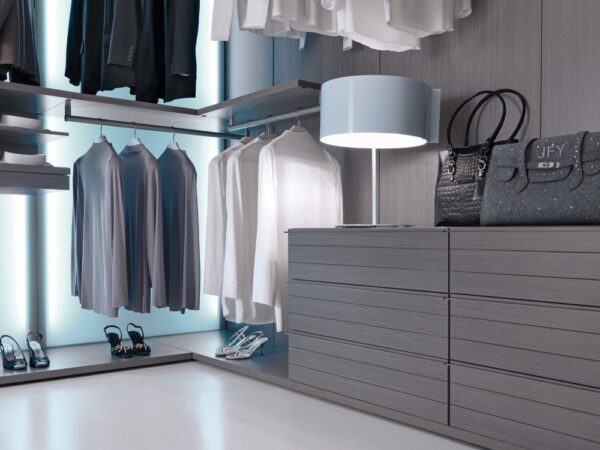 Presotto Varius Walk-in Open Wardrobe