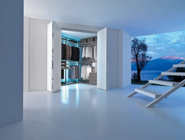 Presotto Varius Walk-in Open Wardrobe