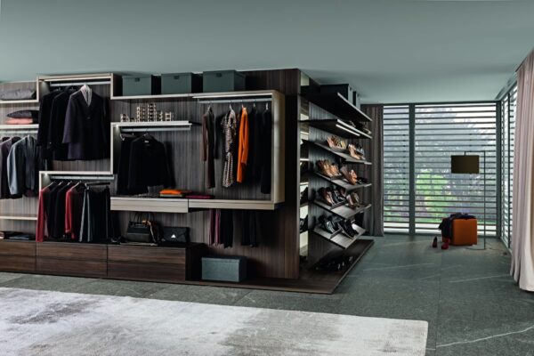 Presotto Varius Walk-in Open Wardrobe