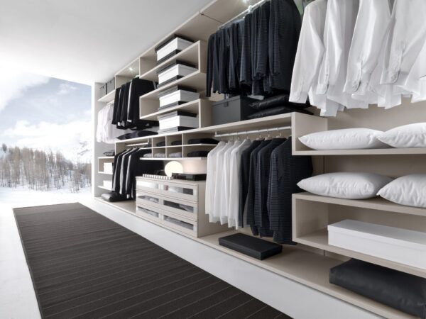 Presotto Varius Walk-in Open Wardrobe