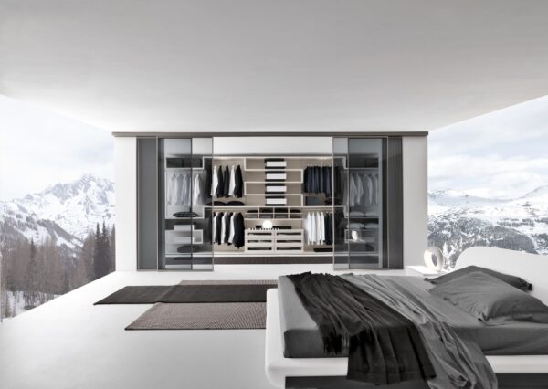 Presotto Varius Walk-in Open Wardrobe