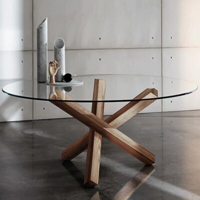 Sovet Italia Aikido Fixed Dining Table in Different Sizes & Finishes