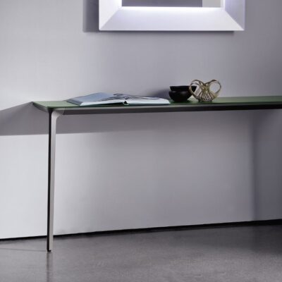 Sovet Italia Slim 2 Legs Console Table in Different Sizes & Finishes