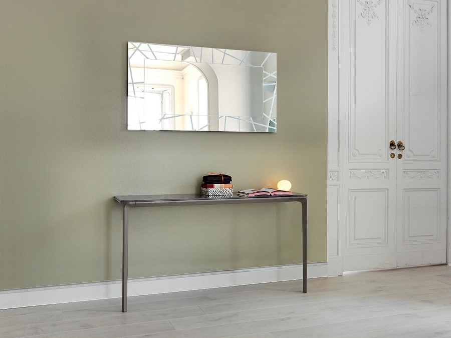 Sovet Italia Slim 2 Legs Console Table in Different Sizes & Finishes