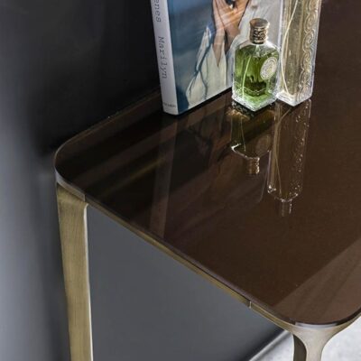 Sovet Italia Slim 4 Legs Console Table in Different Sizes & Finishes