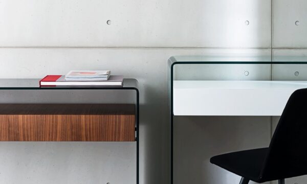 Sovet Italia Bridge Hall Console Table with Drawer in Different Sizes & Colours