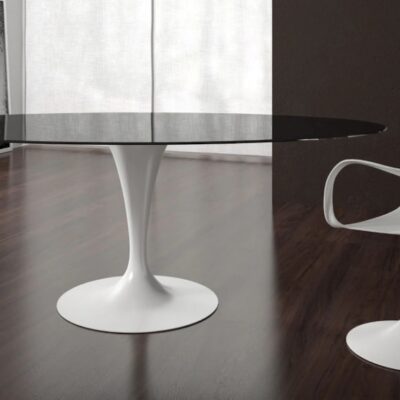 Sovet Italia Flute Dining Table in Different Sizes, Shapes & Finishes