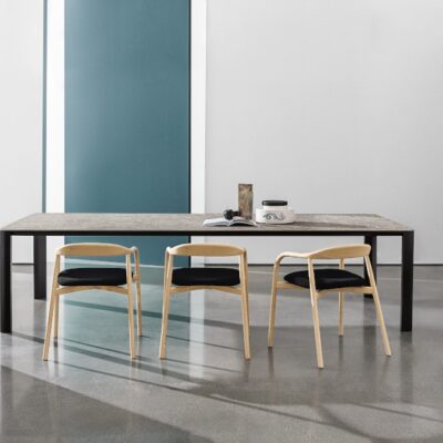 Sovet Italia Kodo Fixed Dining Table in Different Sizes & Finishes